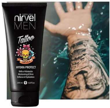 Nirvel Men Barber Tattoo testápoló tetoválásra - színfelfrissítő utóápolás Férfiaknak