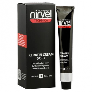 Nirvel Keratinos tartós hajegyenesítő krém - soft
