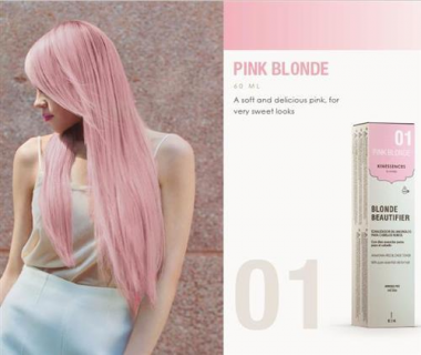 Kinessencess szőke természetes hajszínező 01 Pink