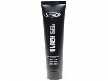 Vifrex Black Gel fekete hajszínező hajzselé